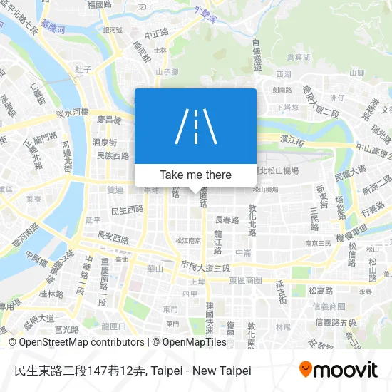 民生東路二段147巷12弄地圖