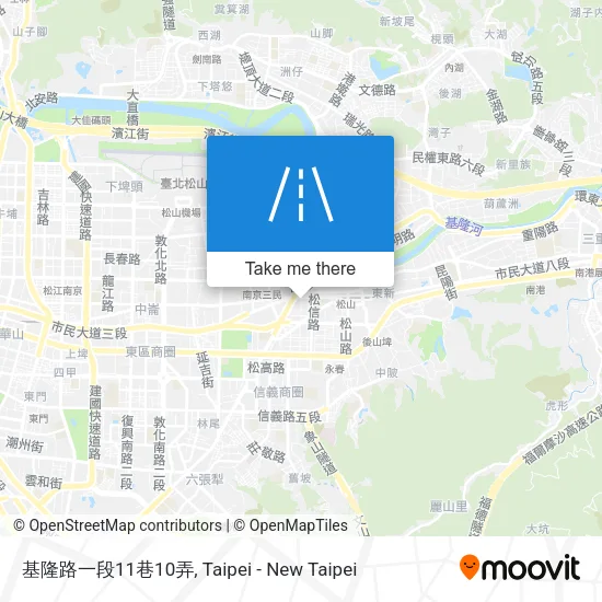 基隆路一段11巷10弄地圖
