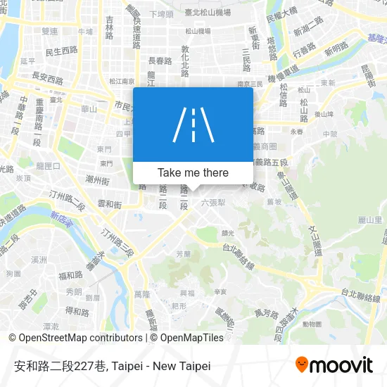 安和路二段227巷地圖