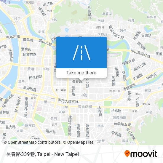 長春路339巷地圖