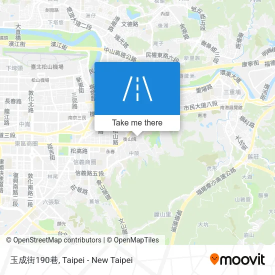 玉成街190巷地圖