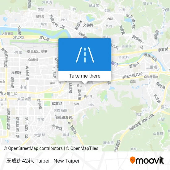 玉成街42巷地圖