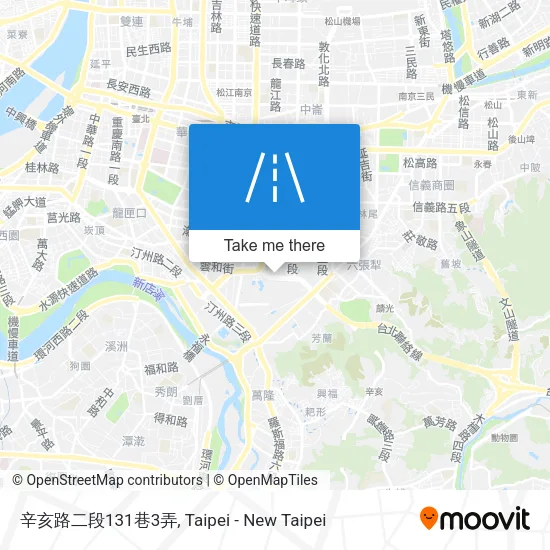 辛亥路二段131巷3弄地圖