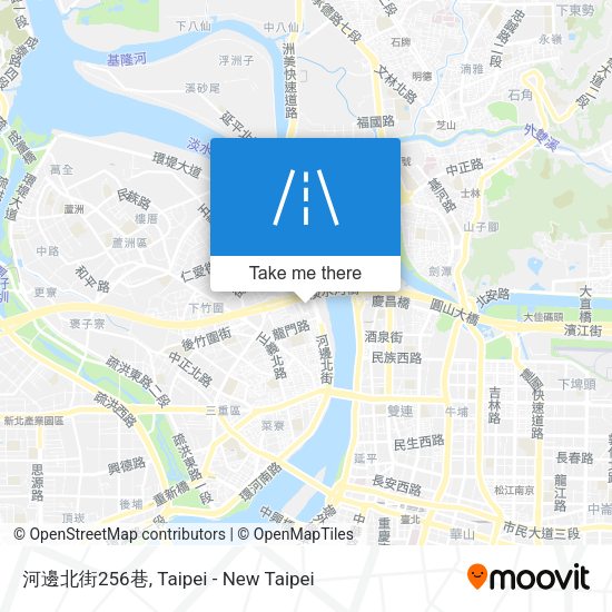 河邊北街256巷 map