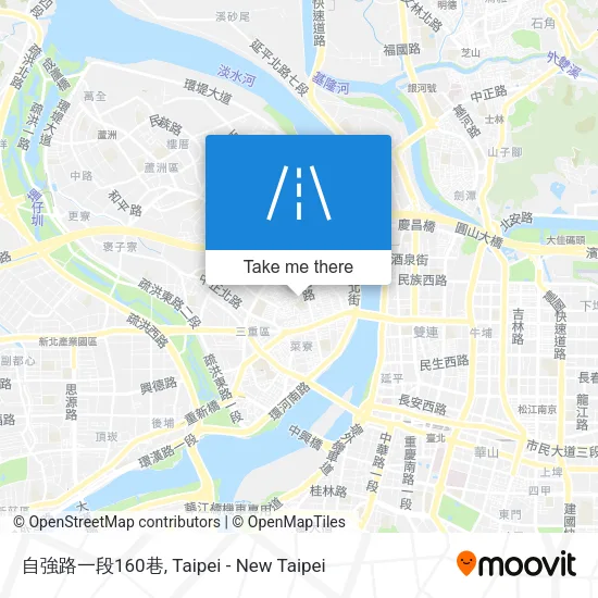 自強路一段160巷地圖