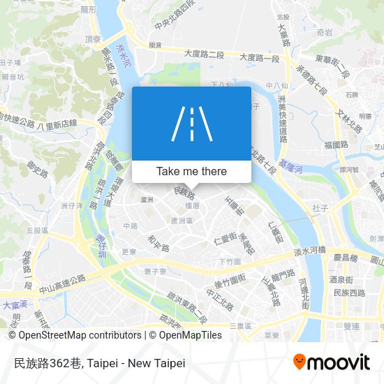 民族路362巷地圖