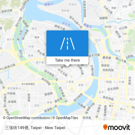 三張街149巷地圖