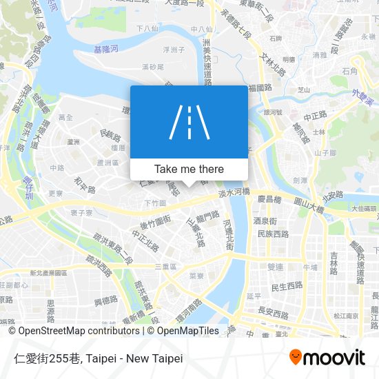 仁愛街255巷地圖
