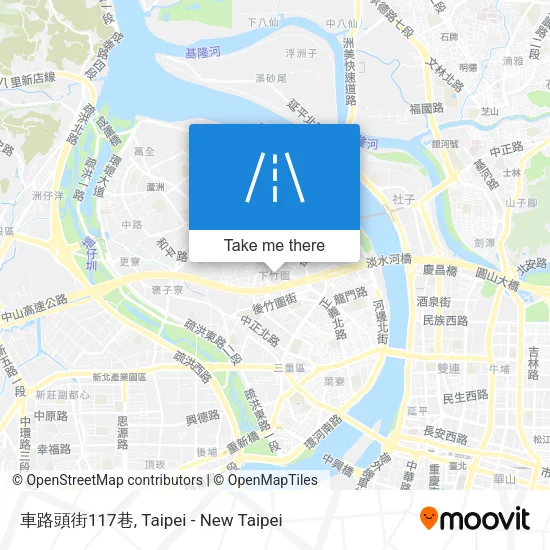 車路頭街117巷地圖