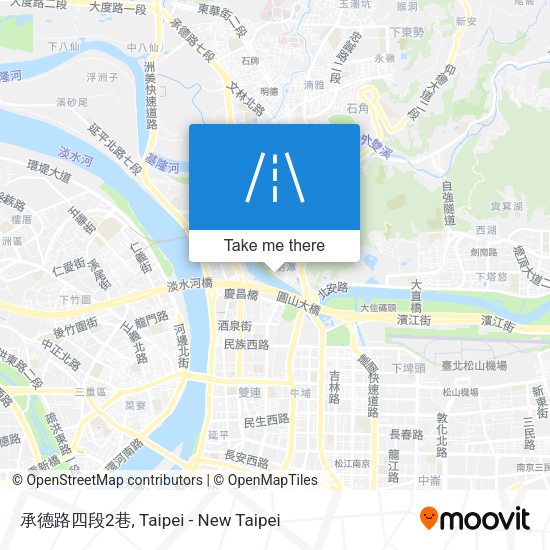 承德路四段2巷地圖
