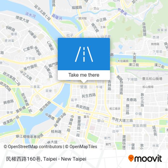民權西路160巷 map