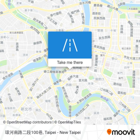 環河南路二段100巷 map