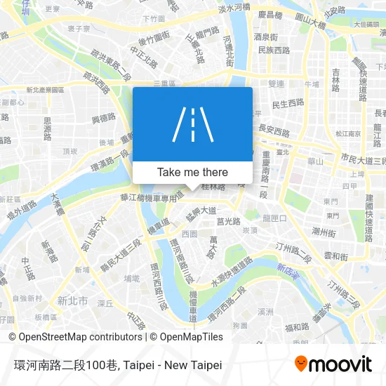 環河南路二段100巷地圖