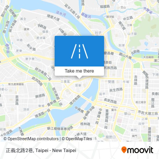 正義北路2巷 map
