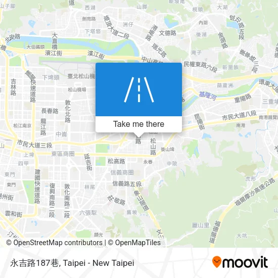 永吉路187巷 map