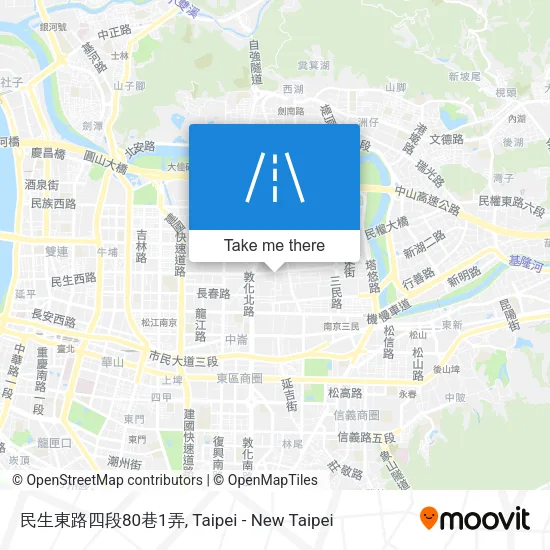 民生東路四段80巷1弄 map