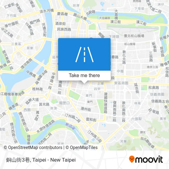 銅山街3巷 map
