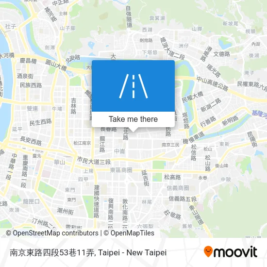 南京東路四段53巷11弄地圖