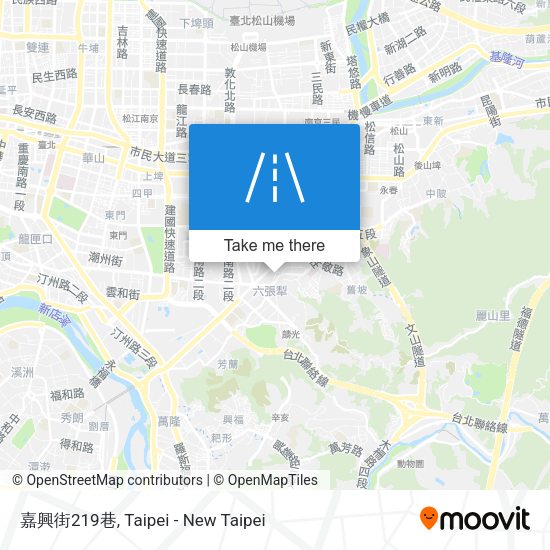 嘉興街219巷地圖