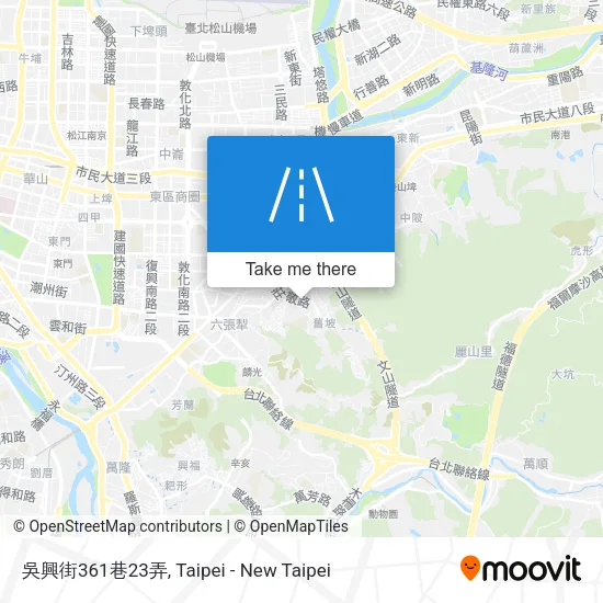 吳興街361巷23弄 map