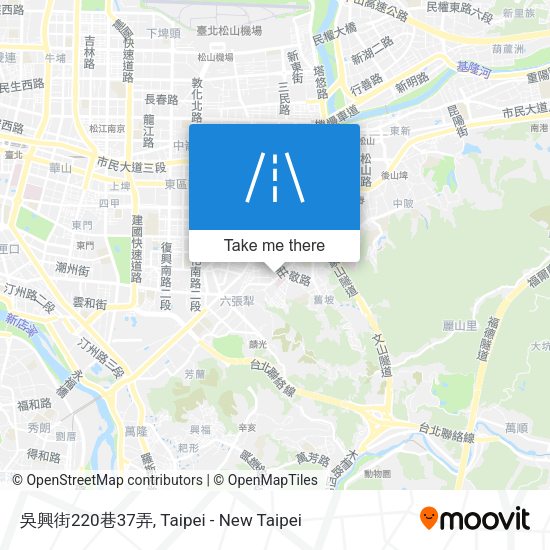 吳興街220巷37弄地圖