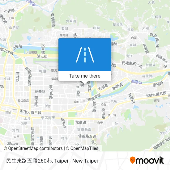 民生東路五段260巷 map