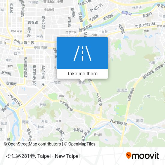 松仁路281巷地圖