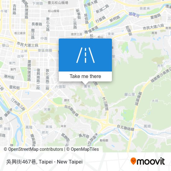 吳興街467巷 map