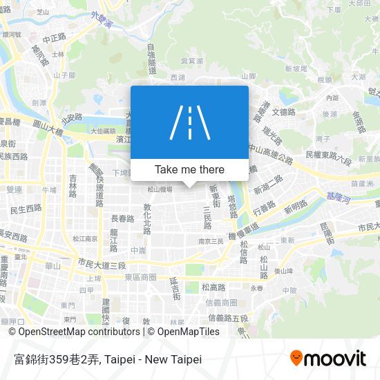 富錦街359巷2弄地圖