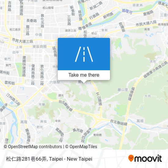 松仁路281巷66弄地圖