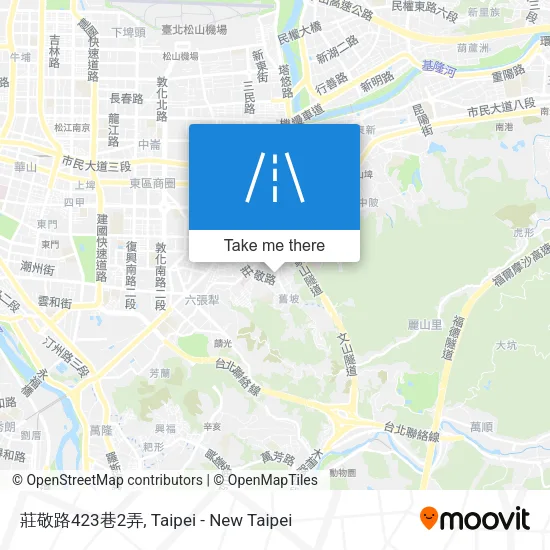 莊敬路423巷2弄地圖