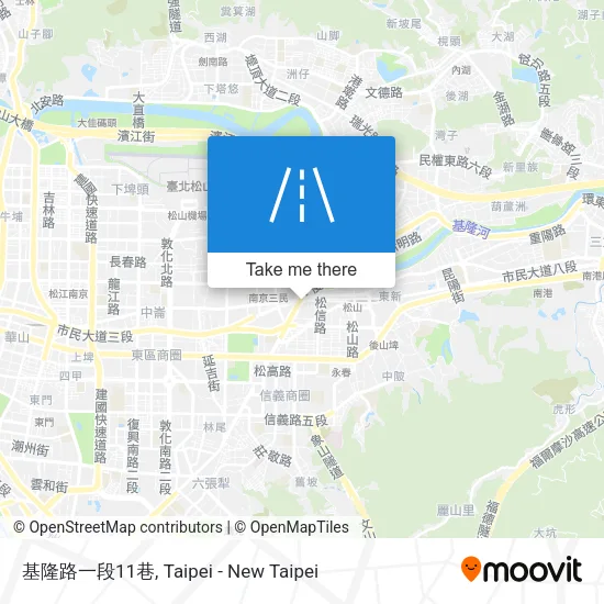 基隆路一段11巷地圖
