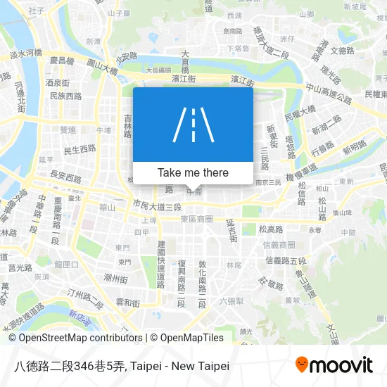 八德路二段346巷5弄地圖