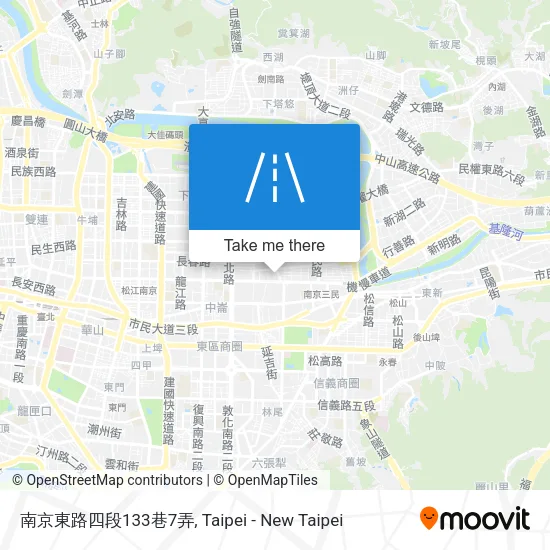 南京東路四段133巷7弄地圖