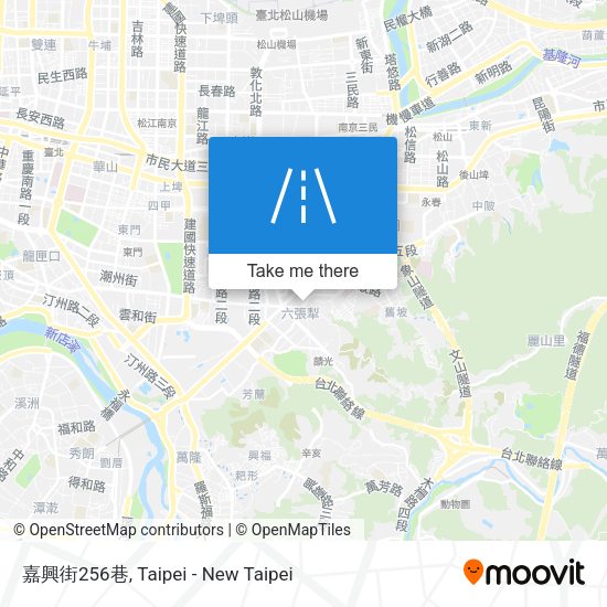 嘉興街256巷 map