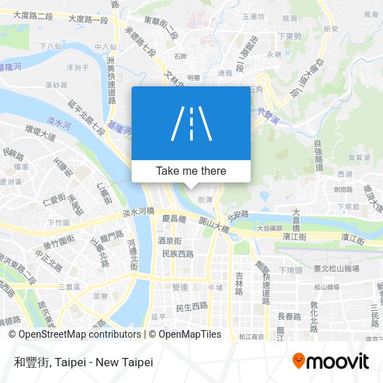 和豐街 map