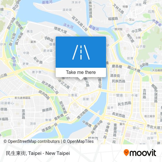 民生東街 map