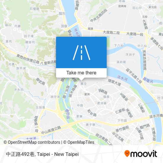 中正路492巷地圖