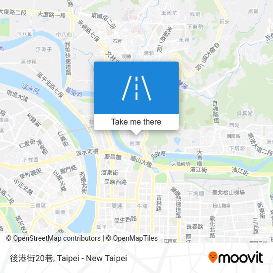 後港街20巷地圖