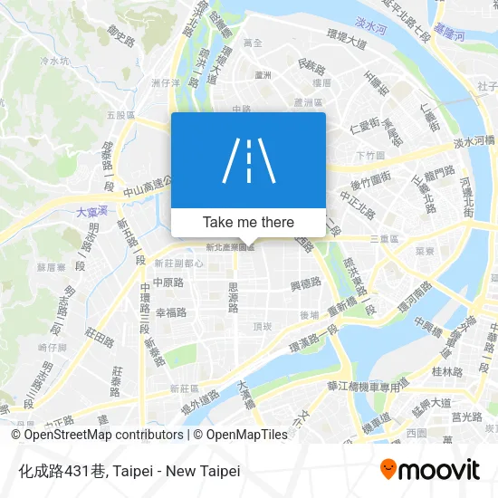 化成路431巷 map