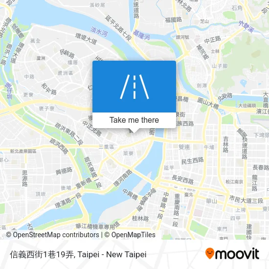 信義西街1巷19弄地圖