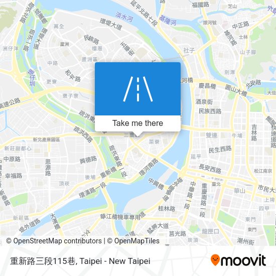 重新路三段115巷 map