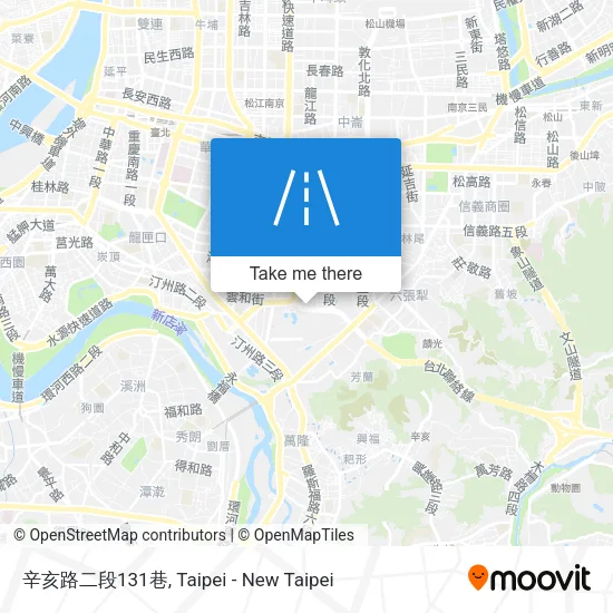 辛亥路二段131巷地圖