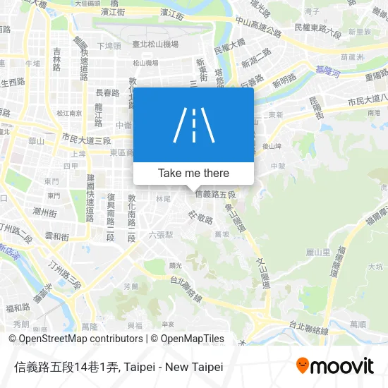 信義路五段14巷1弄地圖
