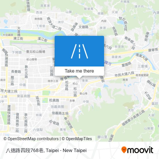 八德路四段768巷 map