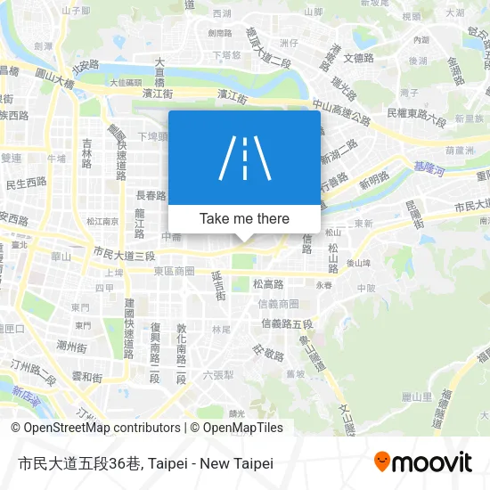 市民大道五段36巷 map