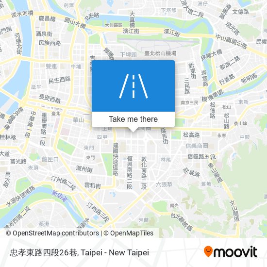 忠孝東路四段26巷 map