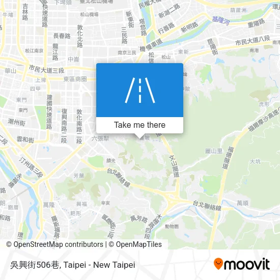 吳興街506巷 map