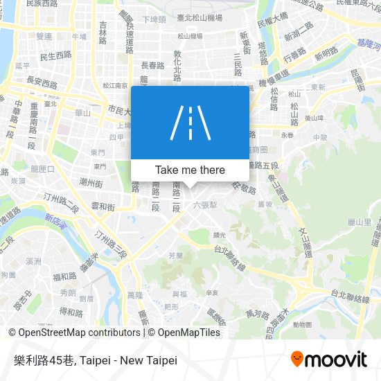 樂利路45巷 map