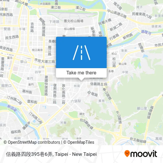 信義路四段395巷6弄地圖
